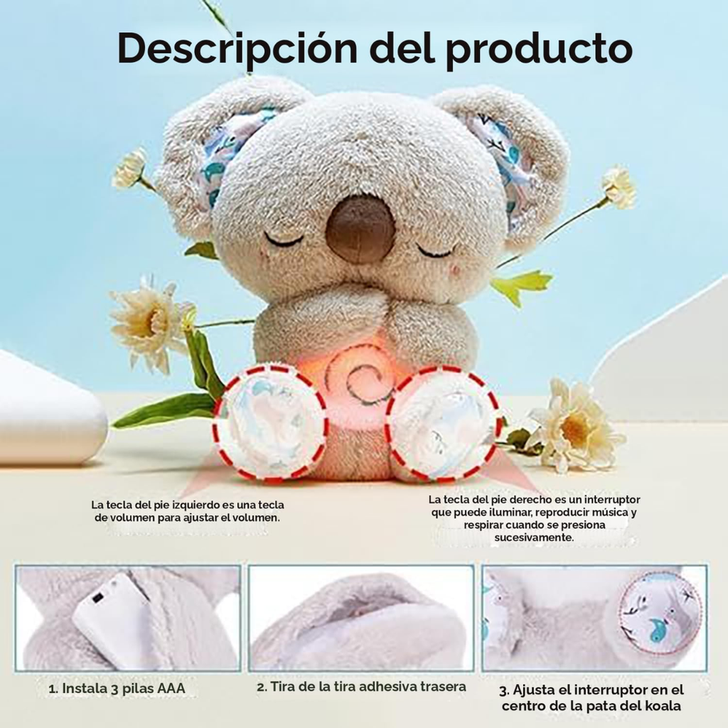 Peluche de koala para dormir
